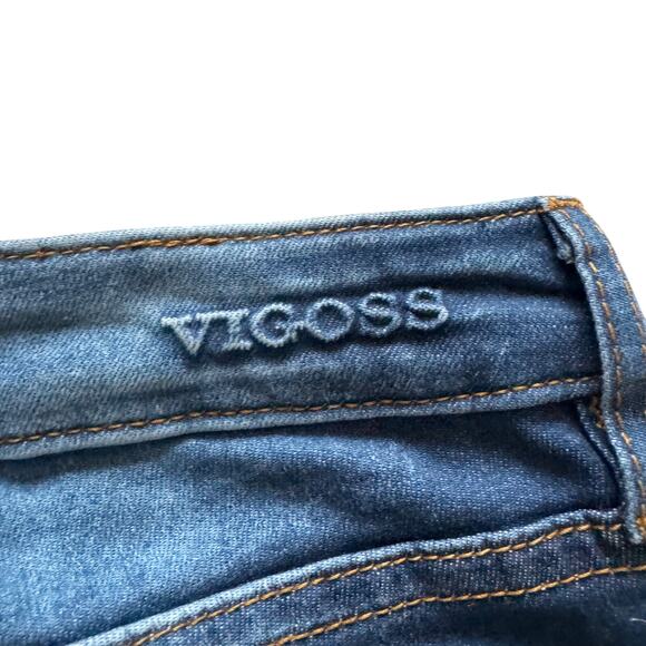 Vigoss Jagger Boot Cut Jeans Women's Sz 27 Blue Retro Cowgirl Western Country - Picture 12 of 14